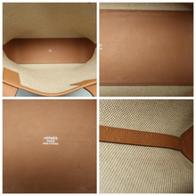 Load image into Gallery viewer, Hermès Cabas H en Biais Fabric Tote Bag Beige