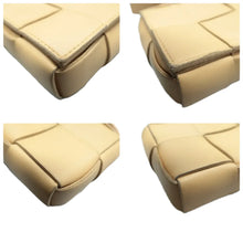 Load image into Gallery viewer, Bottega Veneta Candy Cassette Maxi Intreccio Lambskin Crossbody Bag Beige