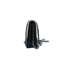 Load image into Gallery viewer, Chanel WOC Aged Calfskin Quilted Gabrielle Shoulder Bag Beige Black