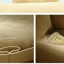 Load image into Gallery viewer, CHANEL CF Jumbo Leather Shoulder Bag Beige