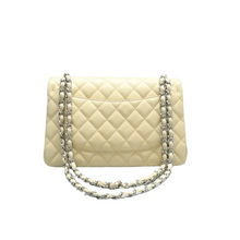 Load image into Gallery viewer, CHANEL CF Jumbo Leather Shoulder Bag Beige