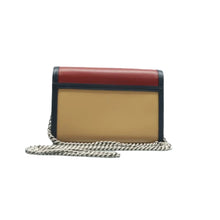 Load image into Gallery viewer, Gucci Tri Color Mini Dionysus Calfskin Shoulder Bag Beige/Red