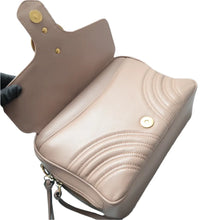 Load image into Gallery viewer, Gucci GG Marmont Calfskin Matelasse Mini Shoulder Bag Porcelain Rose