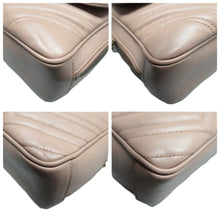 Load image into Gallery viewer, Gucci GG Marmont Calfskin Matelasse Mini Shoulder Bag Porcelain Rose