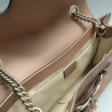 Load image into Gallery viewer, GUCCI Emily Leather Shoulder Bag Beige