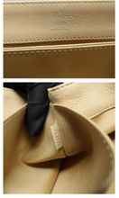Load image into Gallery viewer, Louis Vuitton Lockme Leather Satchel Bag Beige