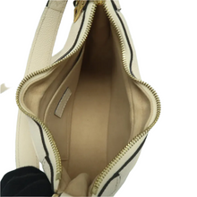 Load image into Gallery viewer, Louis Vuitton Leather Satchel Bag Beige