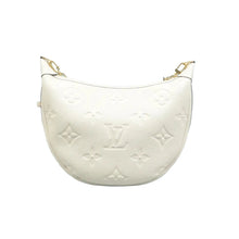 Load image into Gallery viewer, LOUIS VUITTON Loop Damier Azur Leather Shoulder Bag Cream