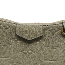 Load image into Gallery viewer, Louis Vuitton Monogram Leather Pouch Strap Satchel Bag Beige