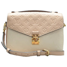 Load image into Gallery viewer, LOUIS VUITTON Metis Monogram Leather Satchel Bag Bicolor