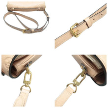 Load image into Gallery viewer, LOUIS VUITTON Metis Monogram Leather Satchel Bag Bicolor