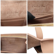 Load image into Gallery viewer, Christian Dior Saddle Grained Calfskin Leather Shoulder Bag Beige