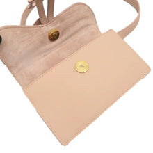 Load image into Gallery viewer, Christian Dior Saddle Grained Calfskin Leather Shoulder Bag Beige