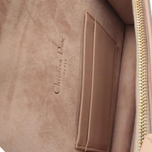 Load image into Gallery viewer, Christian Dior Saddle Grained Calfskin Leather Shoulder Bag Beige