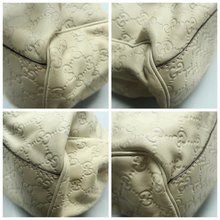 Load image into Gallery viewer, GUCCI Sukey Leather Tote Bag Beige