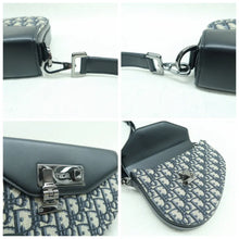 Load image into Gallery viewer, Christian Dior Fabric Shoulder Bag Black