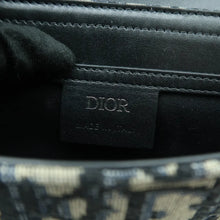 Load image into Gallery viewer, Christian Dior Fabric Shoulder Bag Black