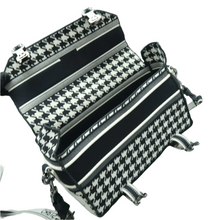 Load image into Gallery viewer, Christian Dior Fabric Shoulder Bag Black
