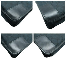 Load image into Gallery viewer, GUCCI Fabric Shoulder Bag Black