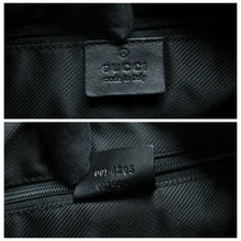 Load image into Gallery viewer, GUCCI Fabric Shoulder Bag Black