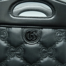 Load image into Gallery viewer, GUCCI Fabric Shoulder Bag Black