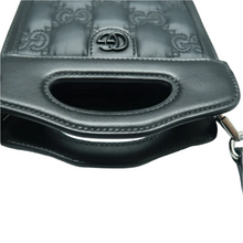 Load image into Gallery viewer, GUCCI Fabric Shoulder Bag Black