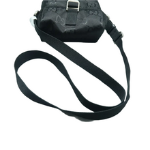 Load image into Gallery viewer, GUCCI Fabric Shoulder Bag Black