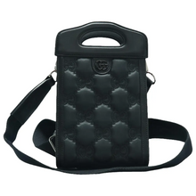 Load image into Gallery viewer, GUCCI Fabric Shoulder Bag Black