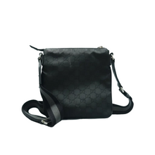 Load image into Gallery viewer, Gucci Canvas Shoulder Bag Black