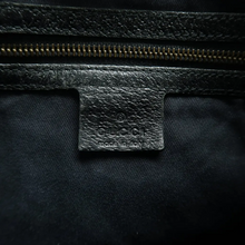 Load image into Gallery viewer, Gucci Canvas Shoulder Bag Black