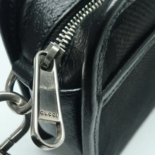 Load image into Gallery viewer, GUCCI Canvas Shoulder Bag Black