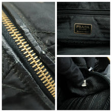 Load image into Gallery viewer, PRADA Fabric Shoulder Bag Black
