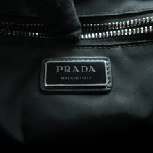 Load image into Gallery viewer, PRADA Fabric Satchel Bag Black