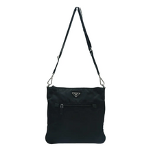 Load image into Gallery viewer, Prada Nylon Shoulder Bag Black