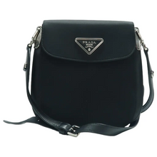 Load image into Gallery viewer, Prada Nylon Shoulder Bag Black