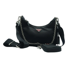 Load image into Gallery viewer, PRADA Re-Edition 2005 Nylon Shoulder Bag Black