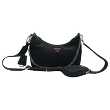 Load image into Gallery viewer, Prada Re-Edition Nylon Satchel Bag Black