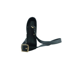 Load image into Gallery viewer, Louis Vuitton Saumur Monogram Leather&Cloth Shoulder Bag Black