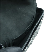 Load image into Gallery viewer, Louis Vuitton Saumur Monogram Leather&Cloth Shoulder Bag Black