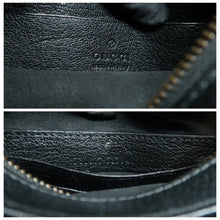 Load image into Gallery viewer, GUCCI Aphrodite Leather Satchel Bag Black