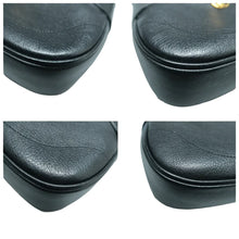 Load image into Gallery viewer, GUCCI Aphrodite Leather Satchel Bag Black