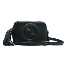 Load image into Gallery viewer, Gucci Soho Pebbled Calfskin Small Disco Bag Black