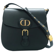 Load image into Gallery viewer, Christian Dior Bobby Leather Crossbody Bag Black