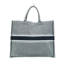 Load image into Gallery viewer, Christian Dior Dior Book Cloth Tote Bag Black