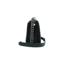 Load image into Gallery viewer, CHANEL Boy Leather Chained Shoulder Bag Black