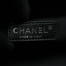 Load image into Gallery viewer, Chanel Boy Leather Shoulder Bag Black