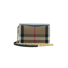 Load image into Gallery viewer, Burberry Leather Shoulder Bag Black