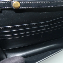 Load image into Gallery viewer, Celine Leather Shoulder Bag Black