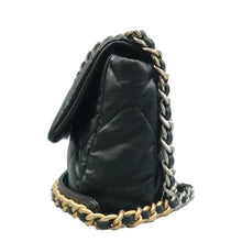 Load image into Gallery viewer, CHANEL 19 Lambskin Quilted Medium Shoulder bag Black