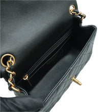 Load image into Gallery viewer, CHANEL Classsic Flap Quilted Leather Crossbody Bag Black